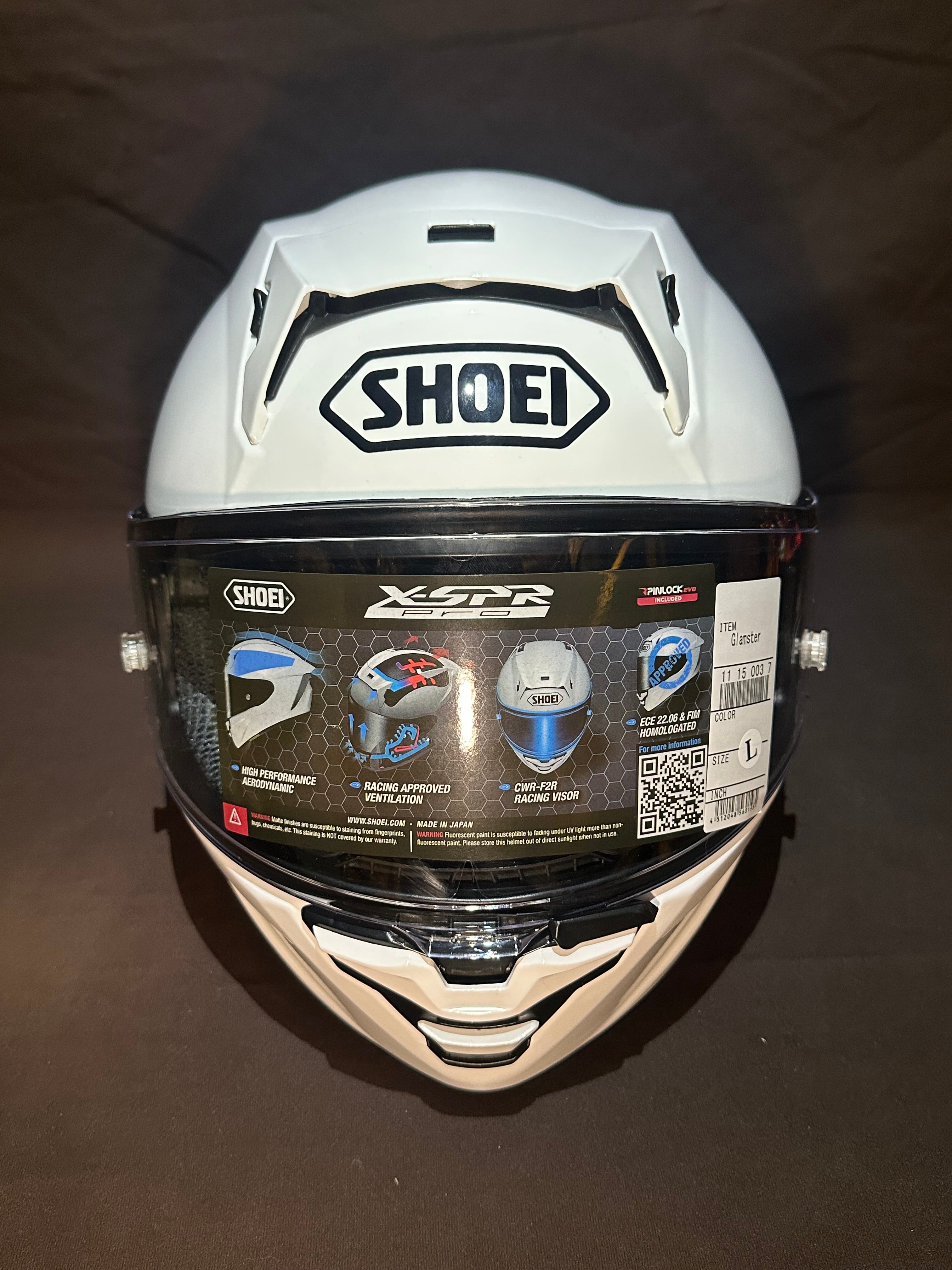 Shoei X- Fifteen WHITE