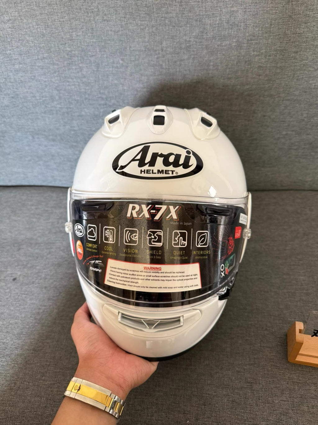 Arai corsair-x WHITE
