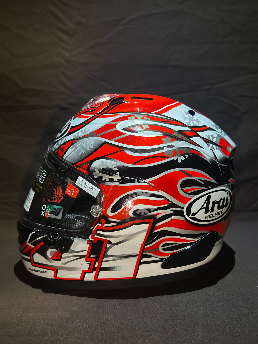 Arai Corsair-X HAGA GP（Red）