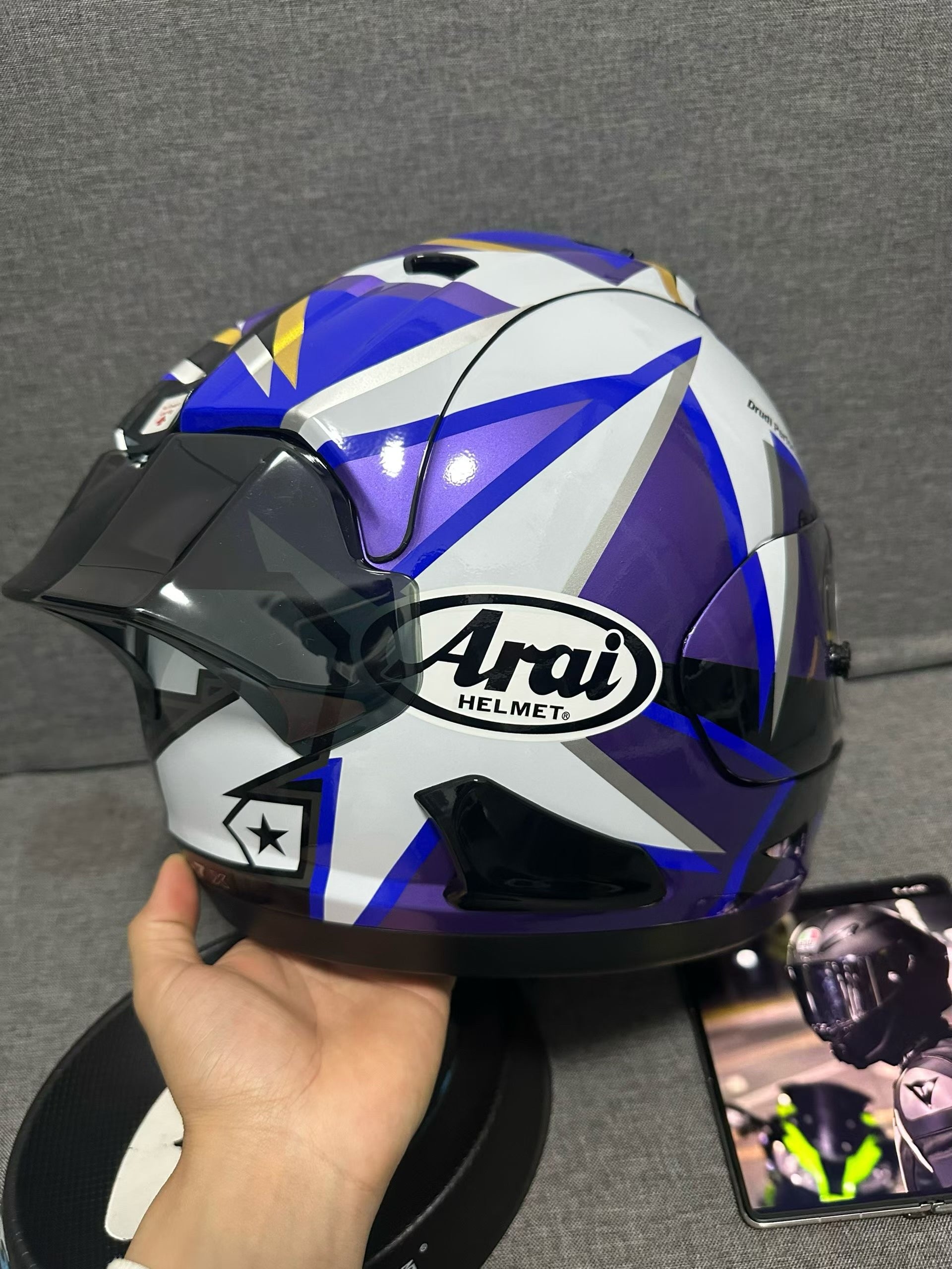 Arai Corsair-X EVO maverick star