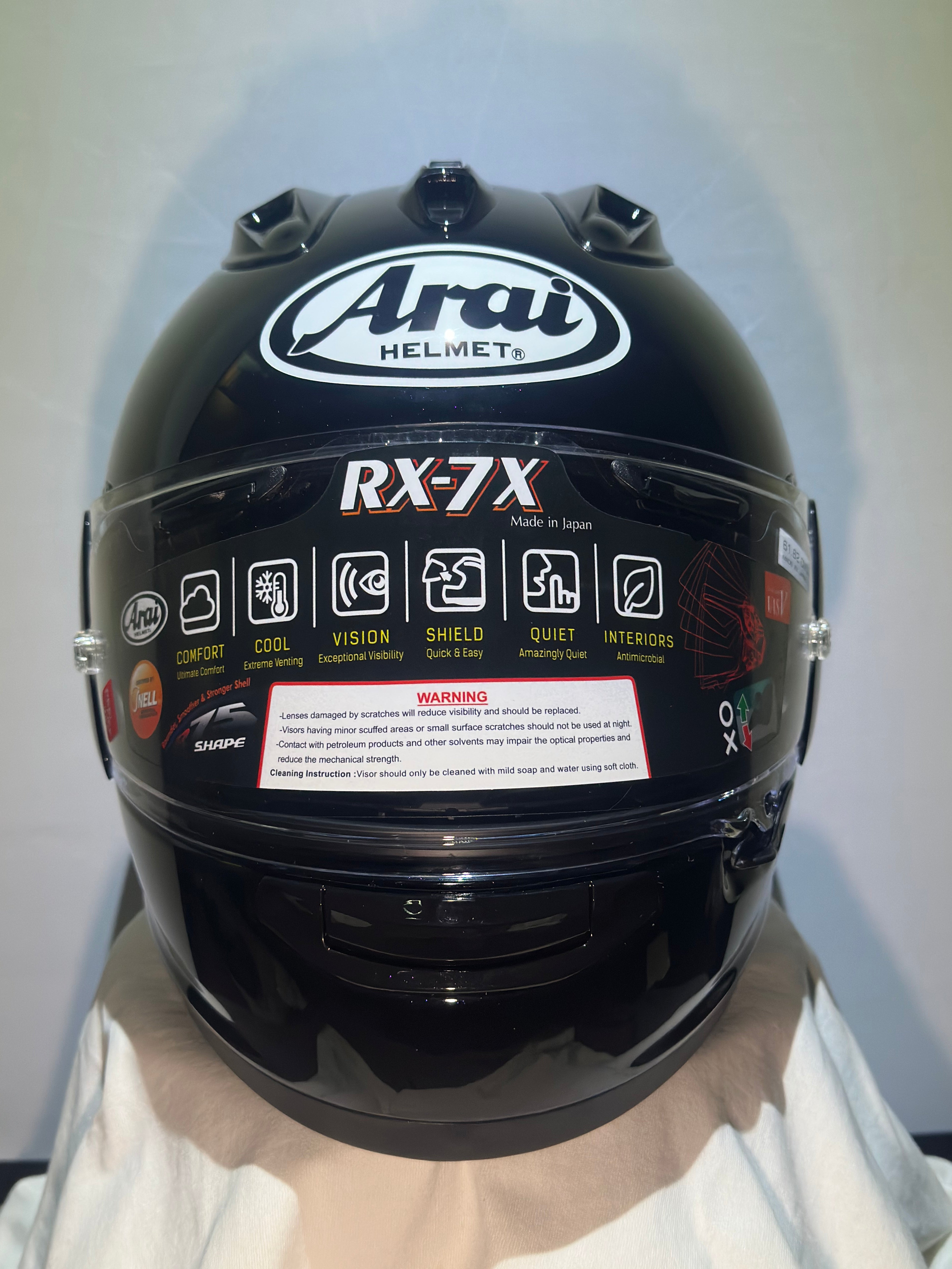 Arai corsair-x Black