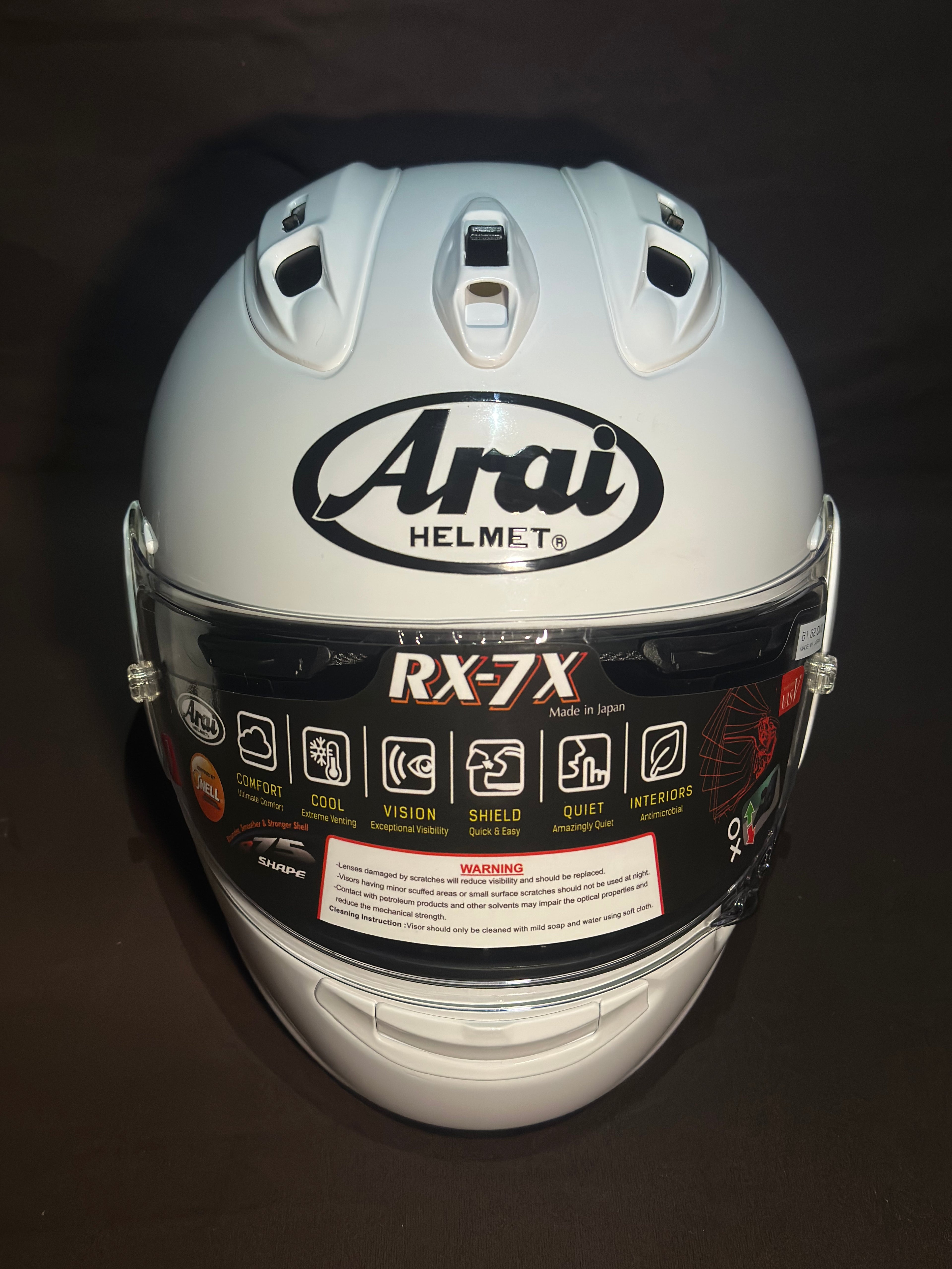 Arai corsair-x WHITE