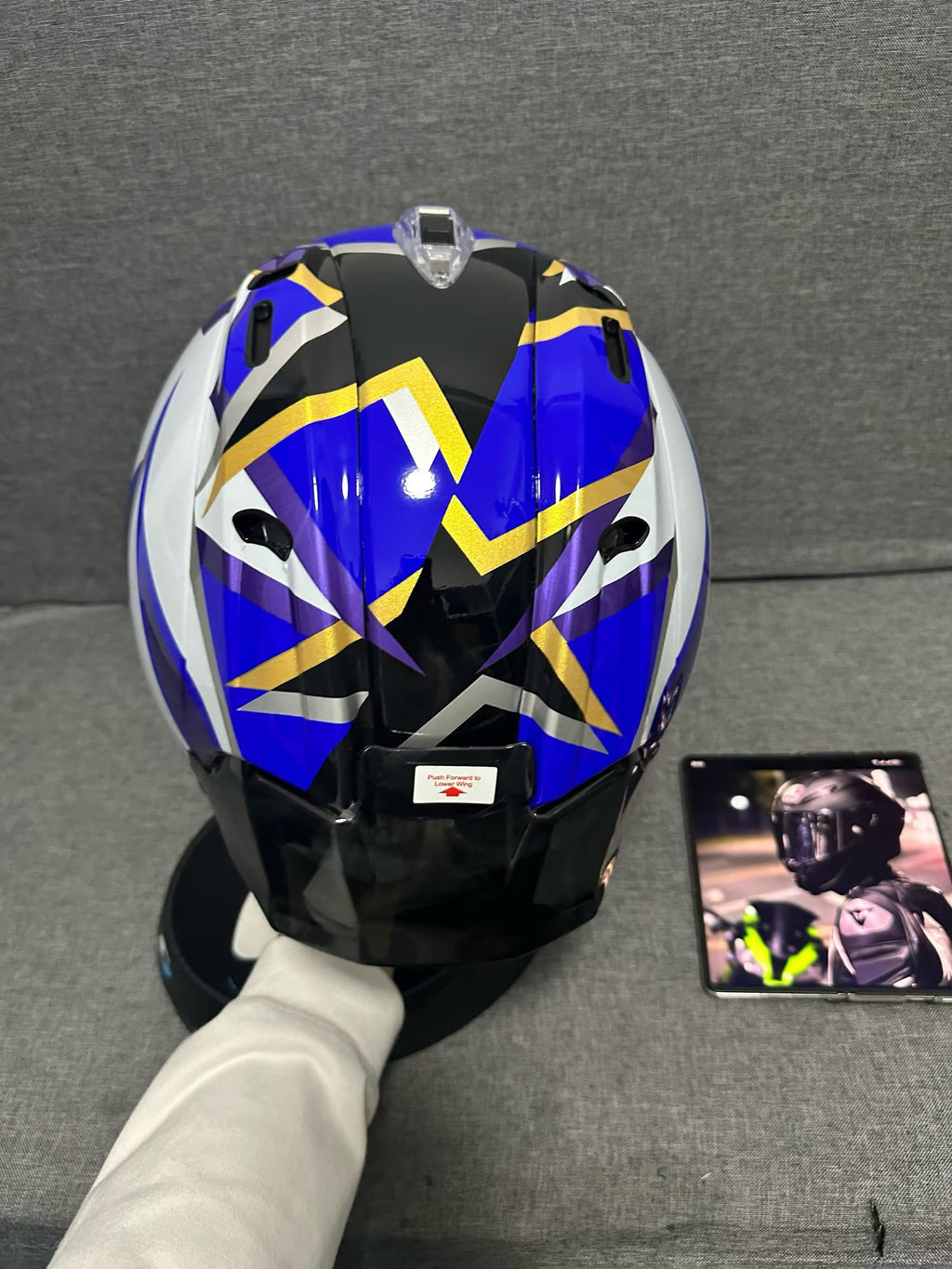 Arai Corsair-X EVO maverick star