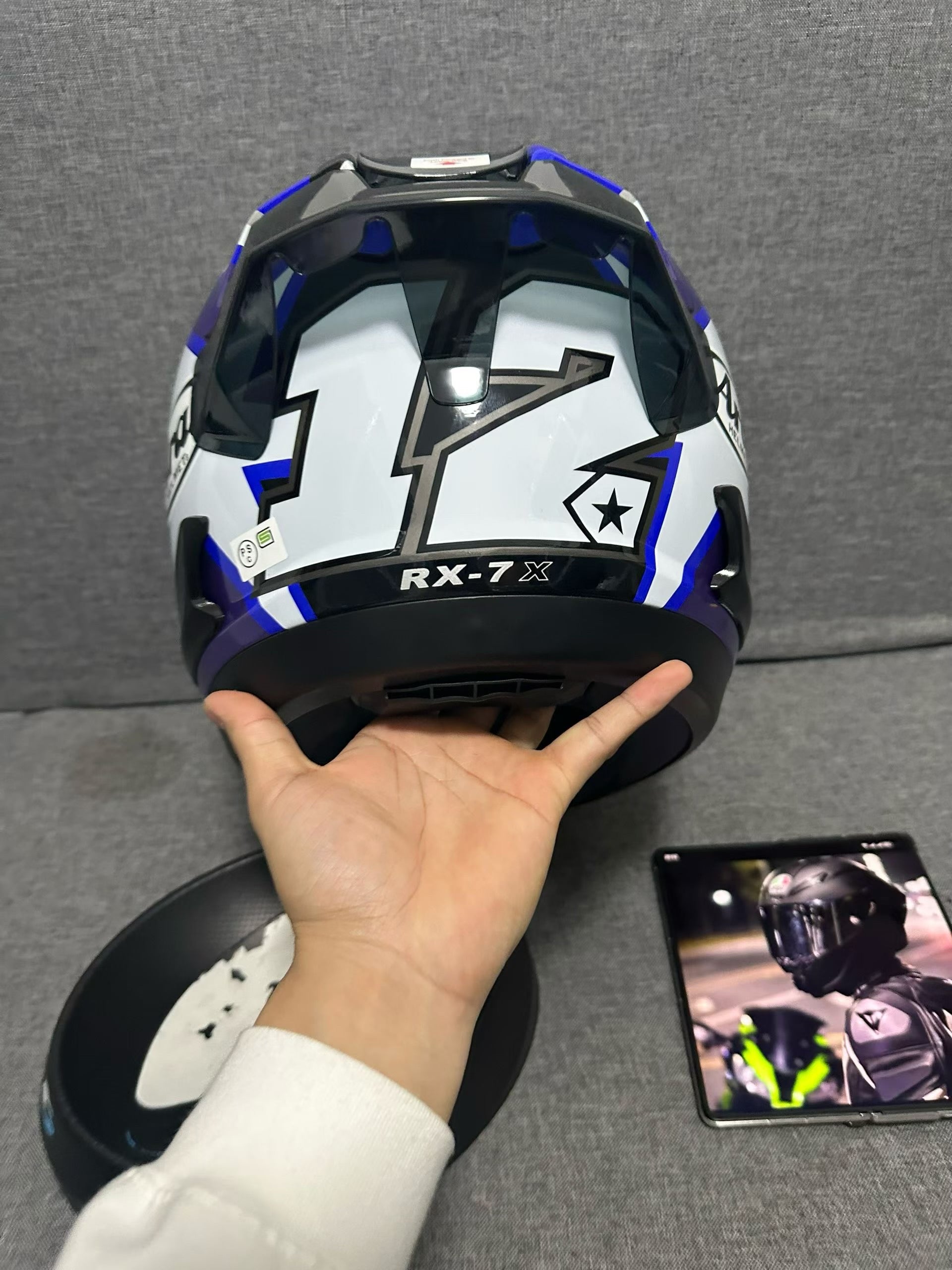 Arai Corsair-X EVO maverick star