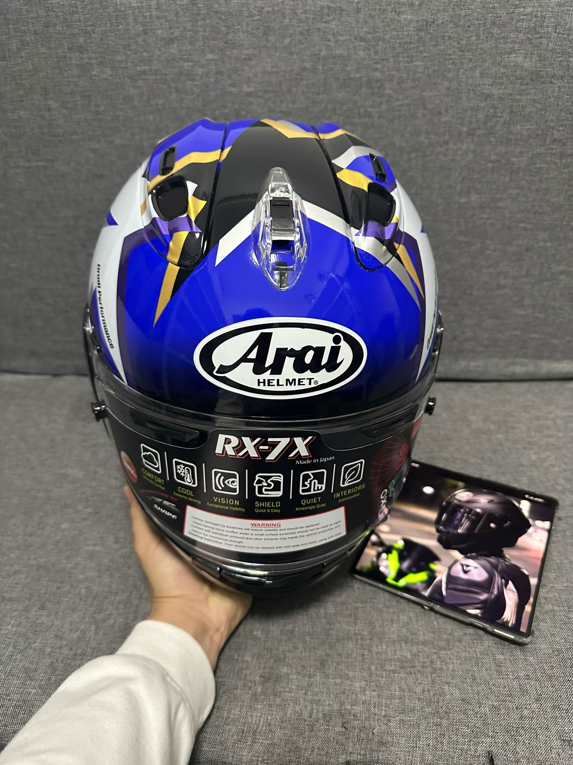 Arai Corsair-X EVO maverick star