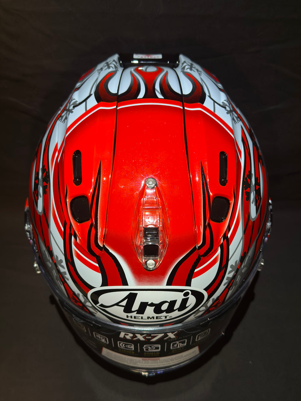 Arai Corsair-X HAGA GP（Red）