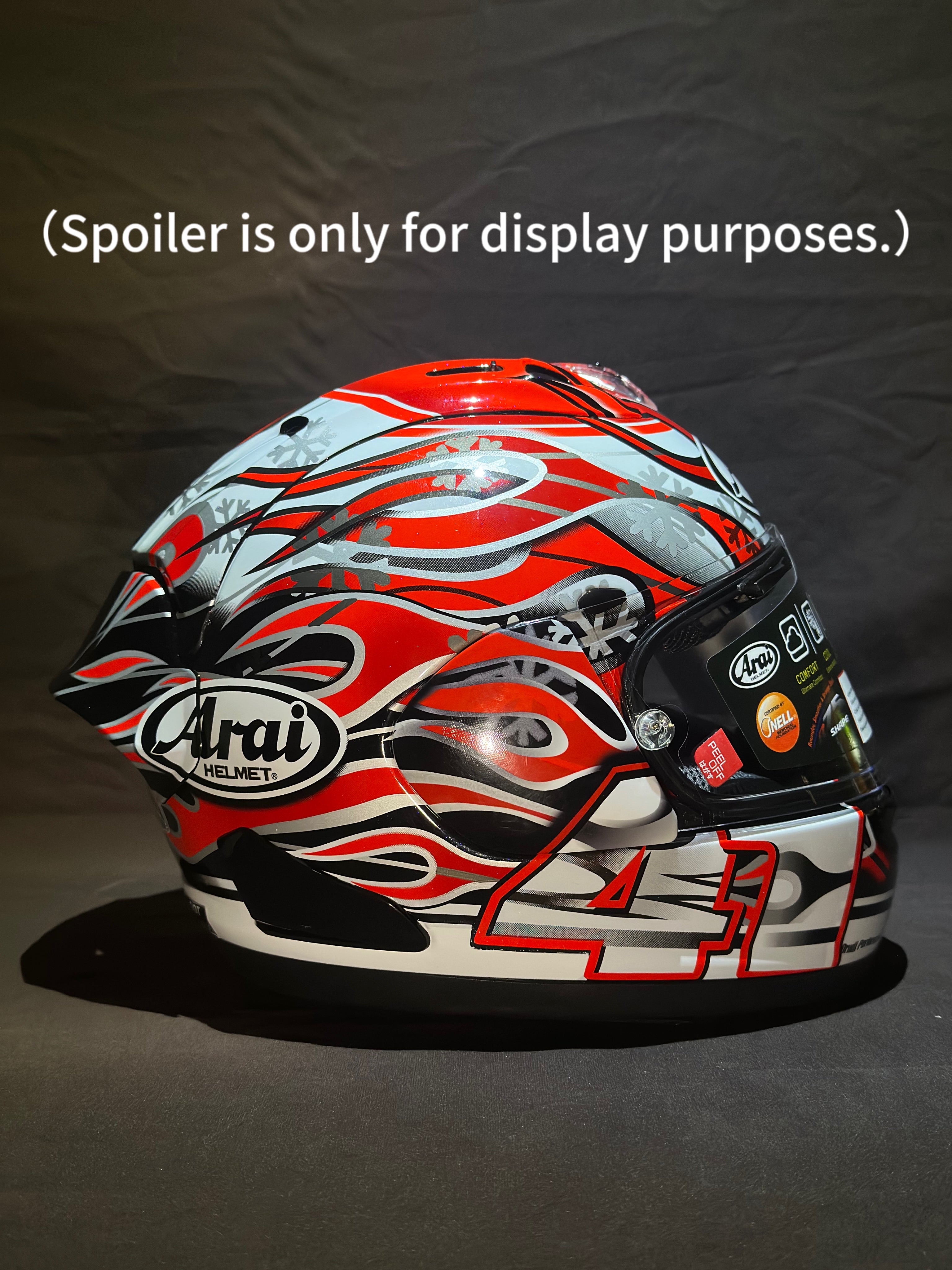 Arai Corsair-X HAGA GP（Red）