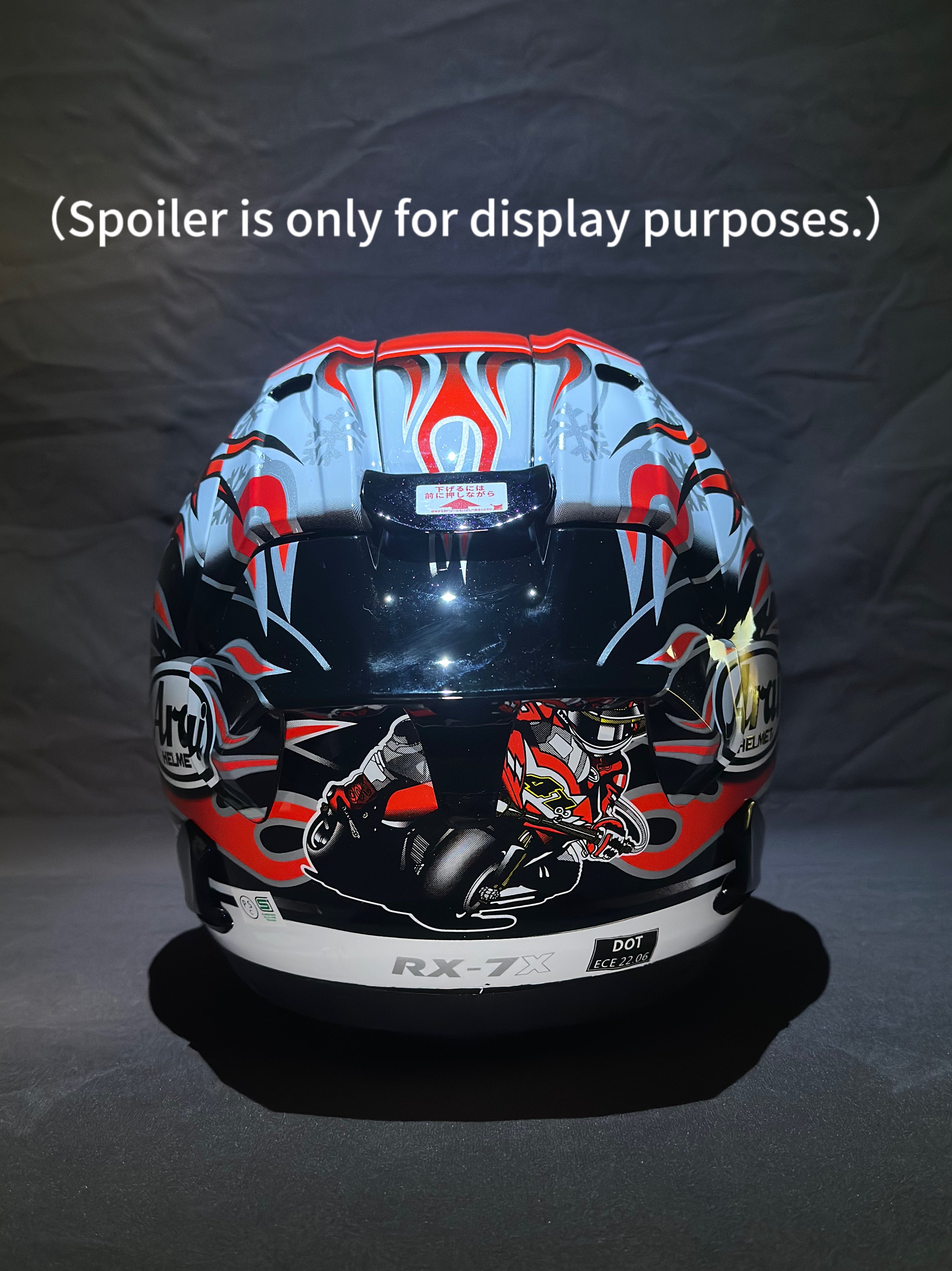 Arai Corsair-X HAGA GP（Red）