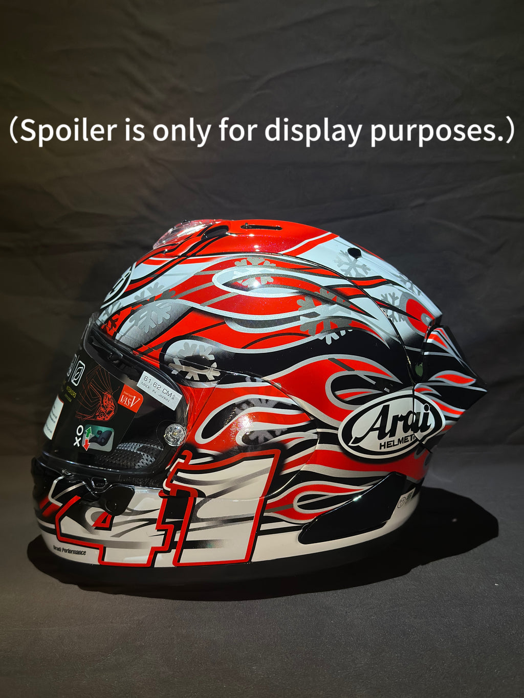 Arai Corsair-X HAGA GP（Red）