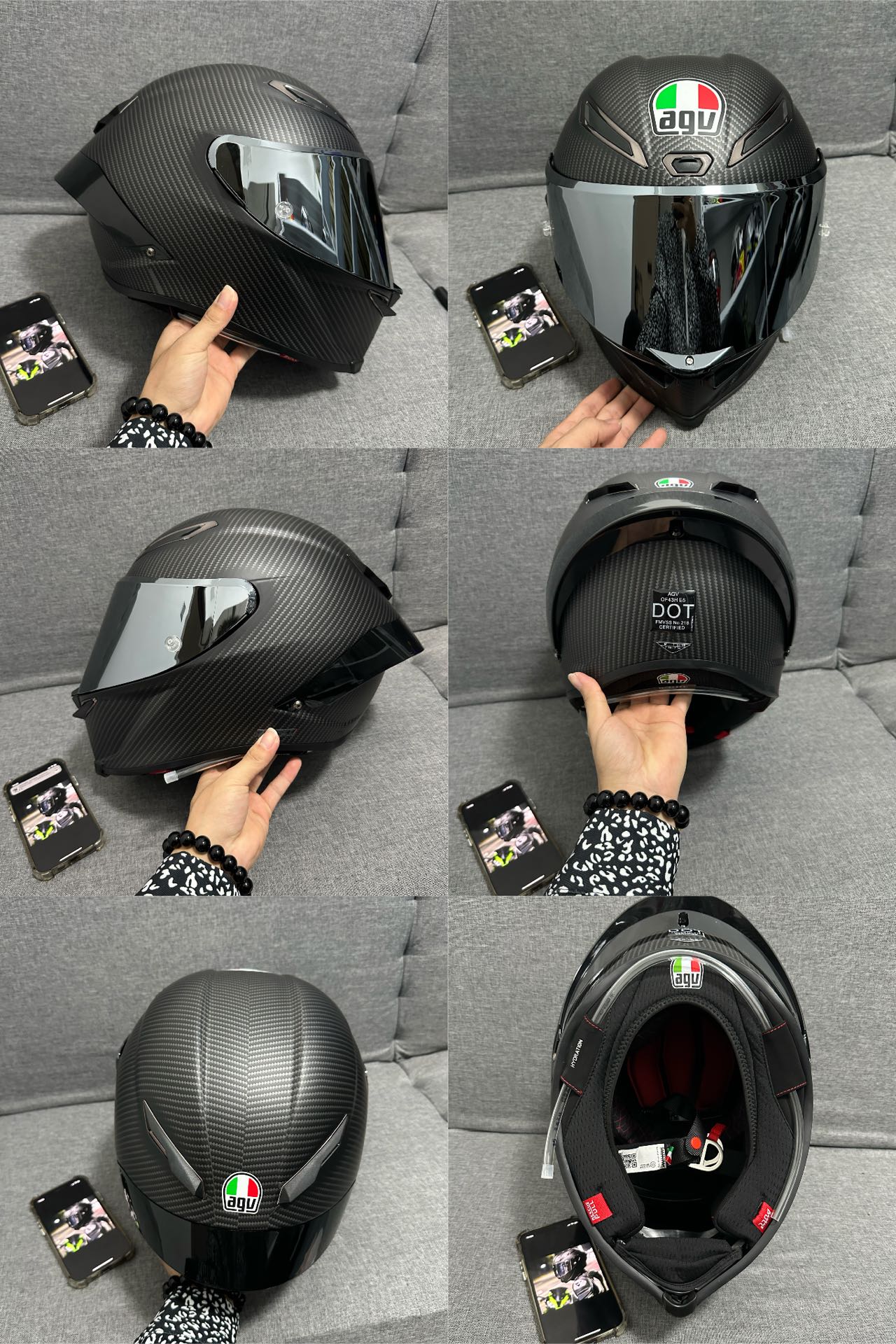 AGV Pista GP-RR &nbsp;Matt black carbon