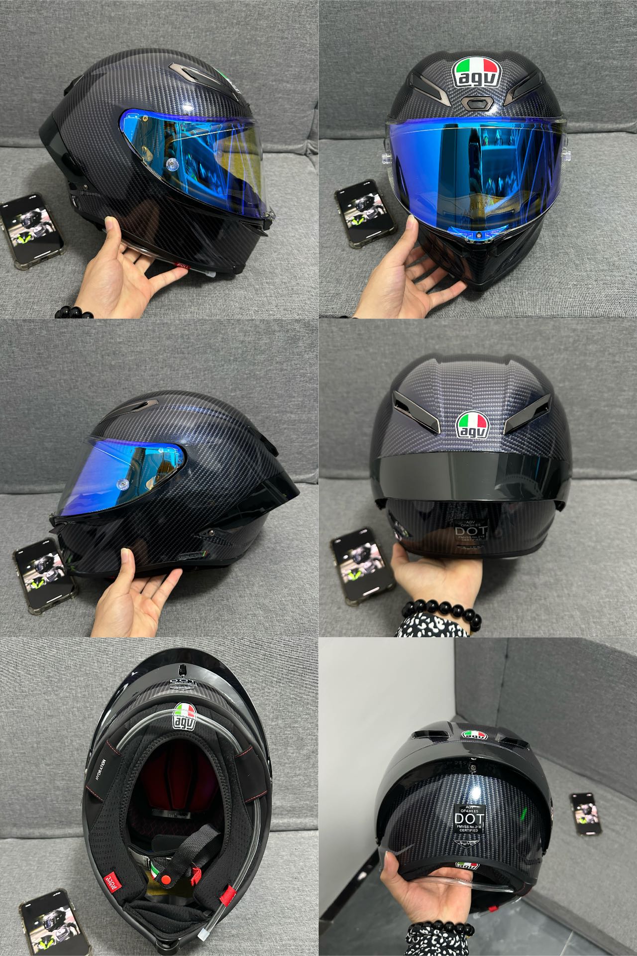 AGV PISTA GP RR ACQUA